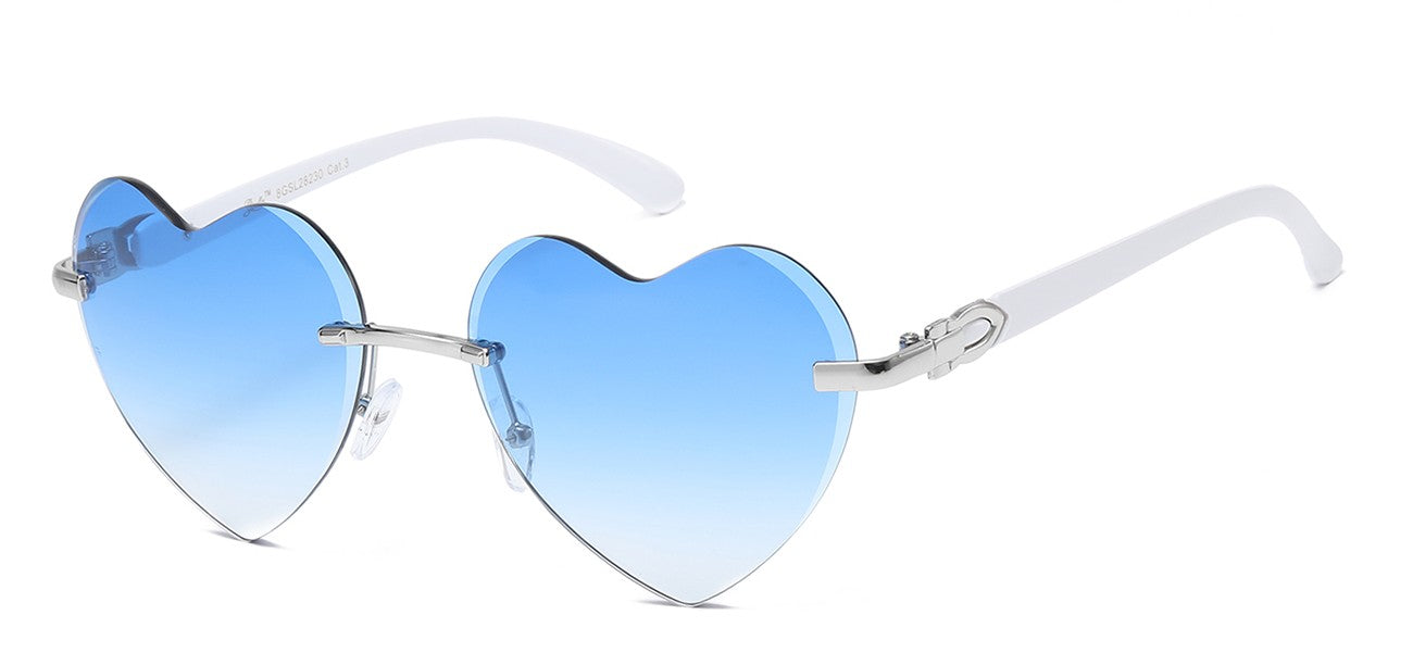 Giselle Metallic Heart Shades gsl28230