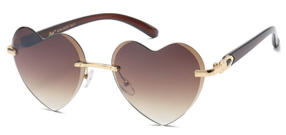 Giselle Metallic Heart Shades gsl28230