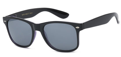 Retro Classic Two-Tone Square Frame wf01-bk2t