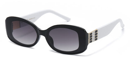 Rhinestone Decorated Hinge Shades rs2036