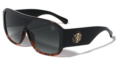 Lion Head Oversized Shield Shades lh-p4075