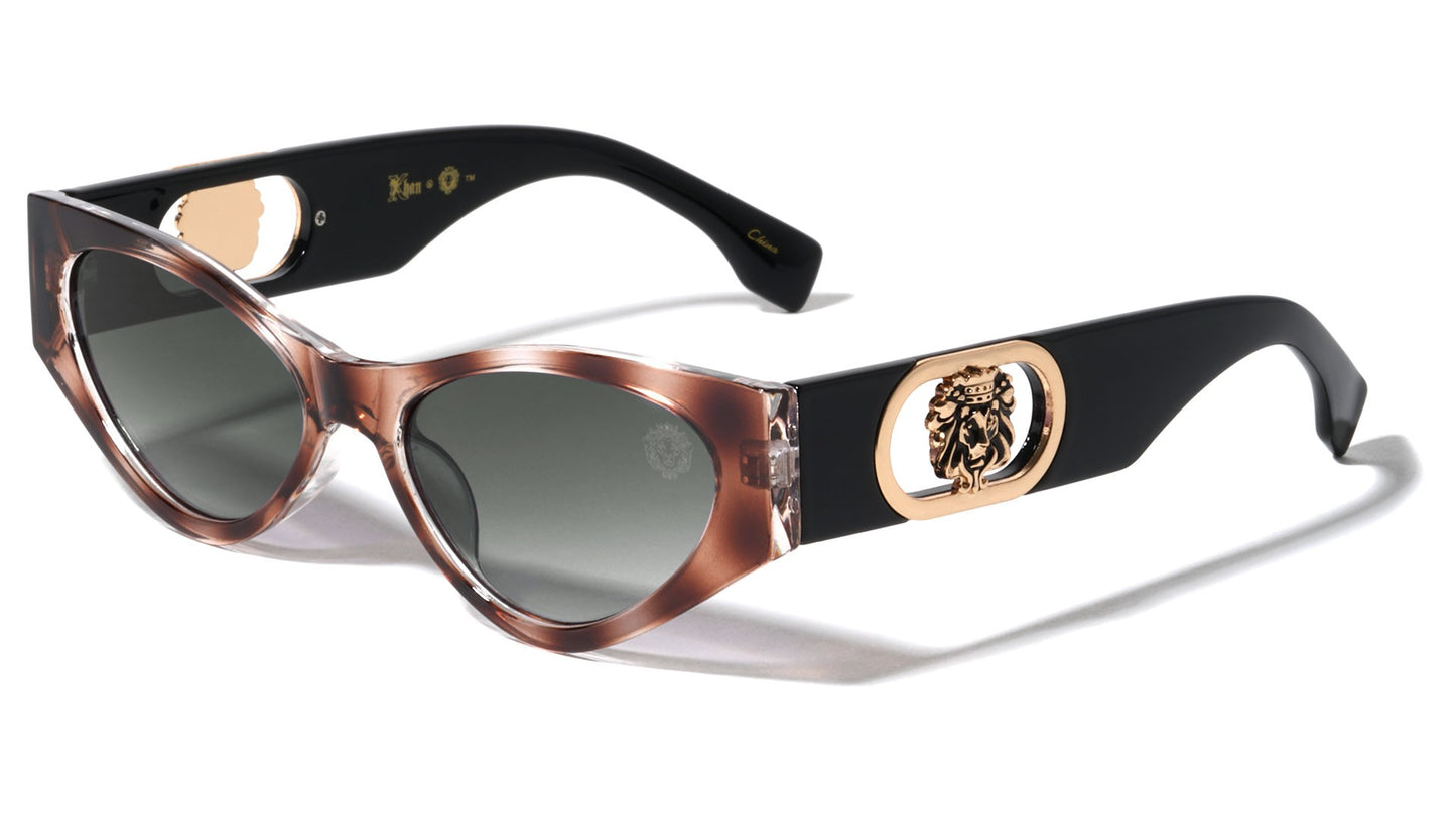 Lion Head Retro Cat-Eye Sunglasses lh-p4076