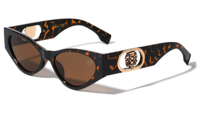 Lion Head Retro Cat-Eye Sunglasses lh-p4076