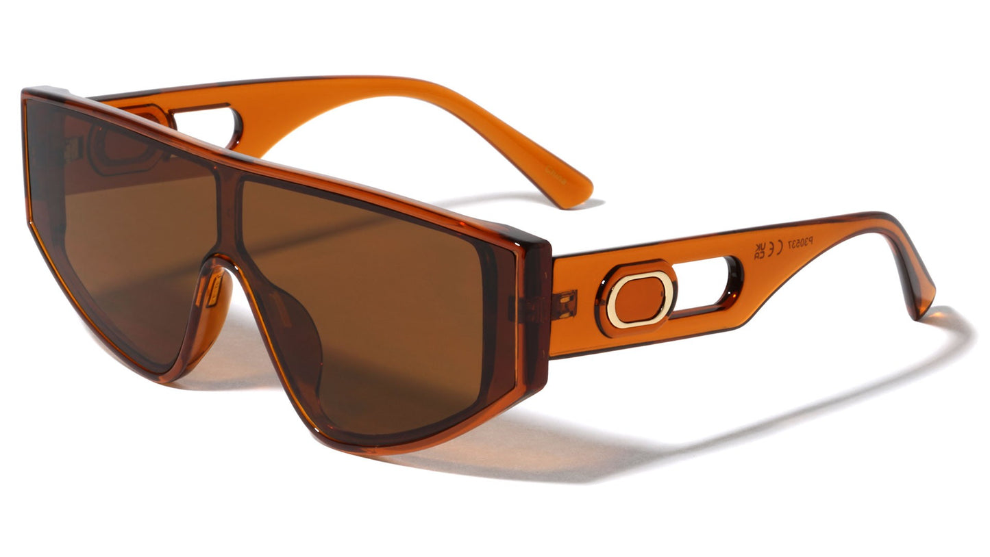 Flat Top Shield Sunglasses p30537