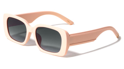 Retro Wide Rectangle Sunglasses p6752