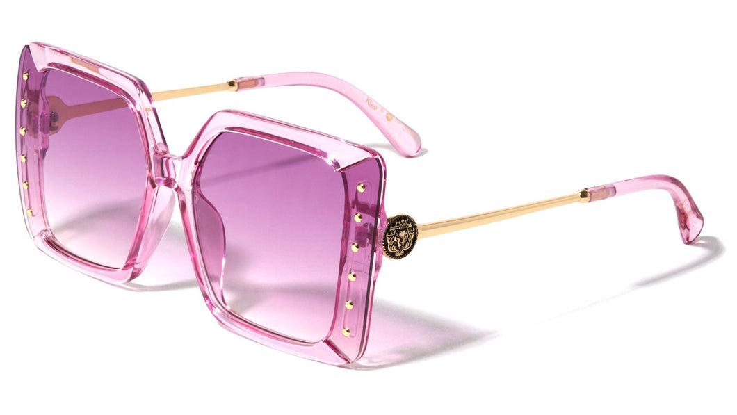 Lion Rimless Butterfly Sunglasses lh-p4066