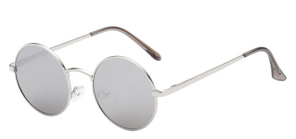 Classic Metallic Round Sunglasses 711054