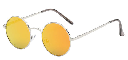 Classic Metallic Round Sunglasses 711054