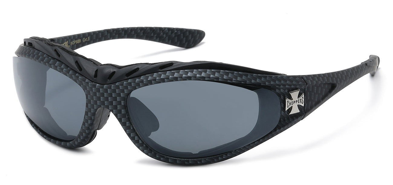 Choppers Padded Wrap Oval Shades cp939