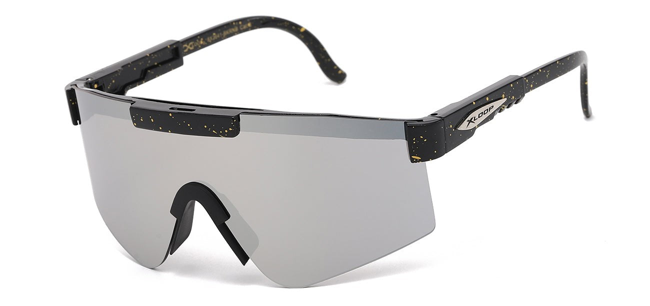 Xloop Simless Shield Sunglasses x3641-bkrnb