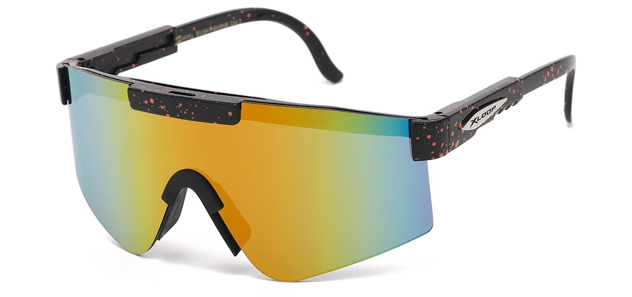 Xloop Simless Shield Sunglasses x3641-bkrnb