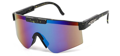 Xloop Simless Shield Sunglasses x3641-bkrnb