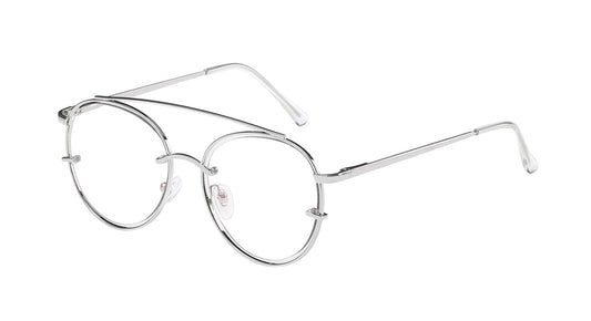 Floating Lens Effect Glasses nerd-093