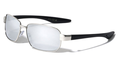 Mirror Lens Rectangle Sports Sunglasses bm761