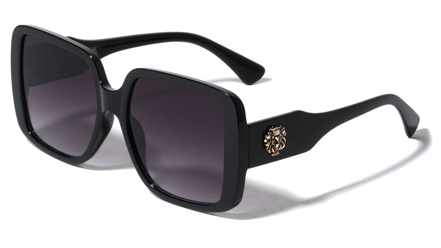 Lion Head Fashion Square Sunglasses lh-p4085