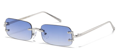 Giselle Metallic Rimless Sunglasses gsl28241