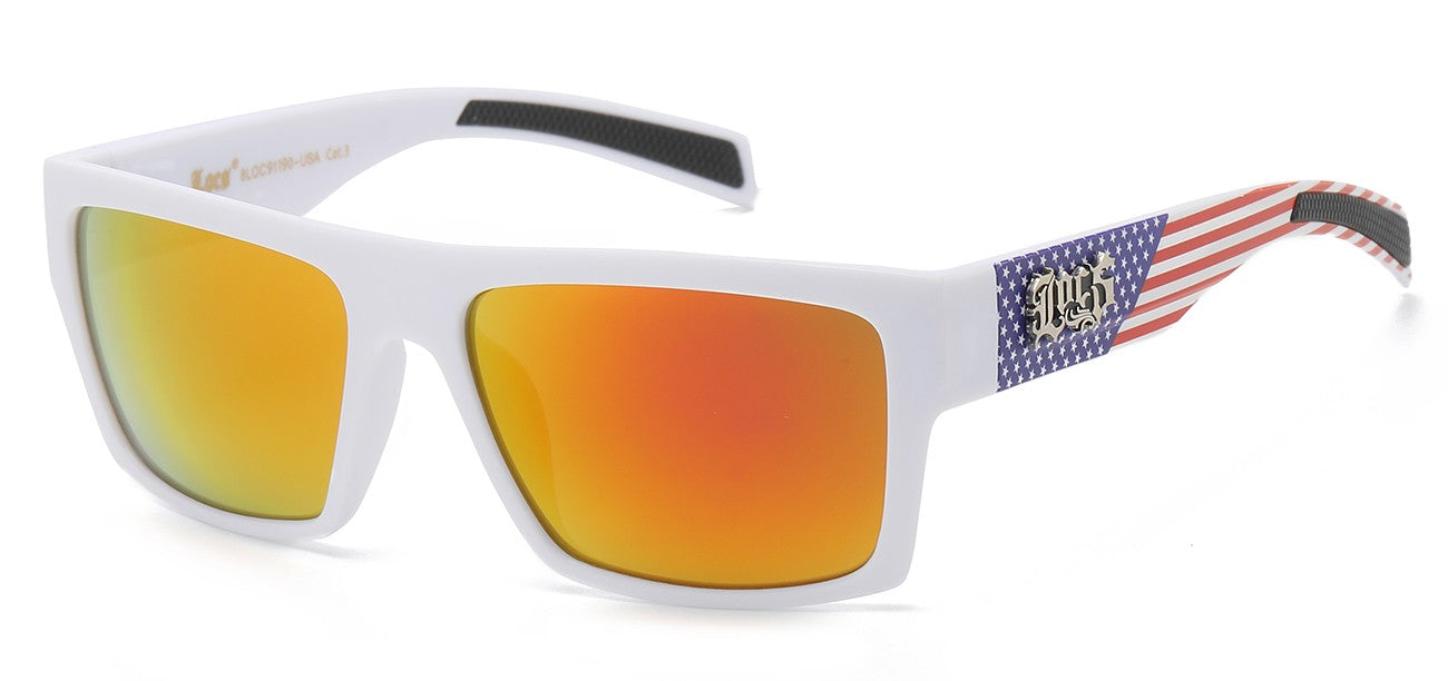 Locs Square Sunglasses loc91190-usa