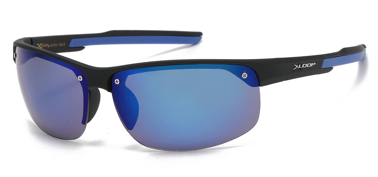 X-Loop Semi Rimless Sunglasses x2711