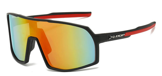 Xloop Sports Wrap Shield Sunglasses x3649