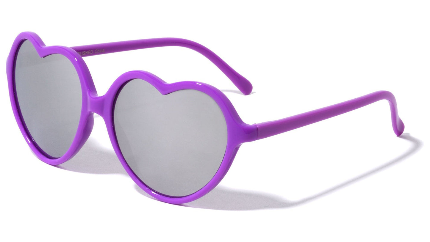 Heart Neon Color Sunglasses pt0031-neon-heart