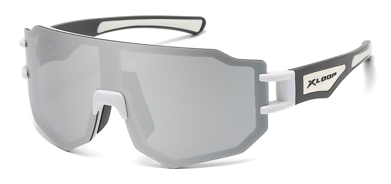 XLoop Rimless Shield Sunglasses x3645