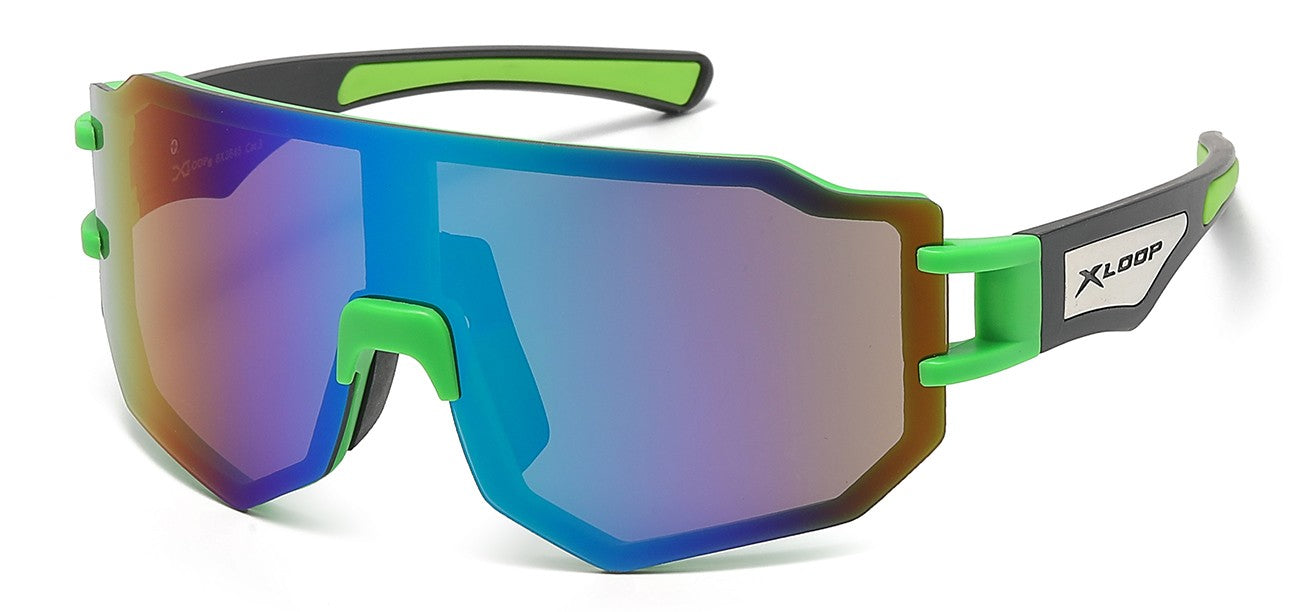 XLoop Rimless Shield Sunglasses x3645