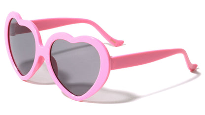 Kids Heart Shaped Sunglasses k852-heart