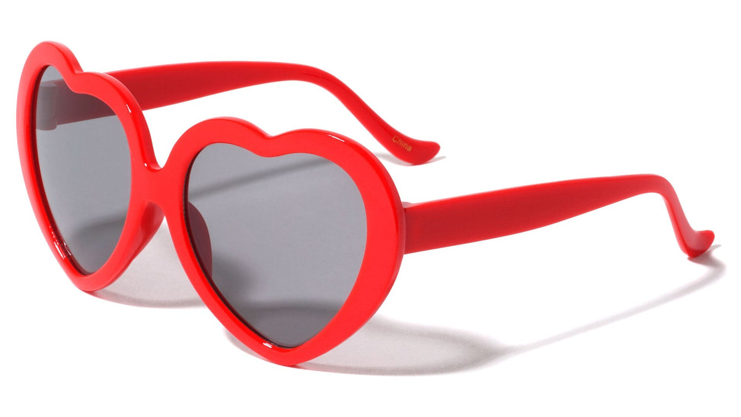 Kids Heart Shaped Sunglasses k852-heart