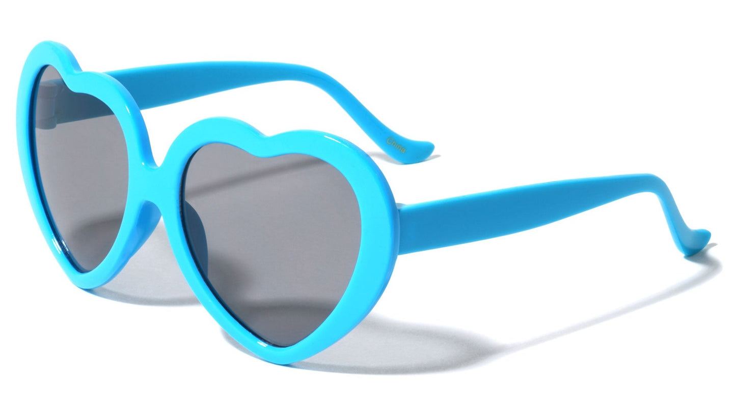 Kids Heart Shaped Sunglasses k852-heart