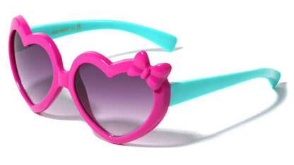 Kids Heart Shaped Sunglasses k909-heart