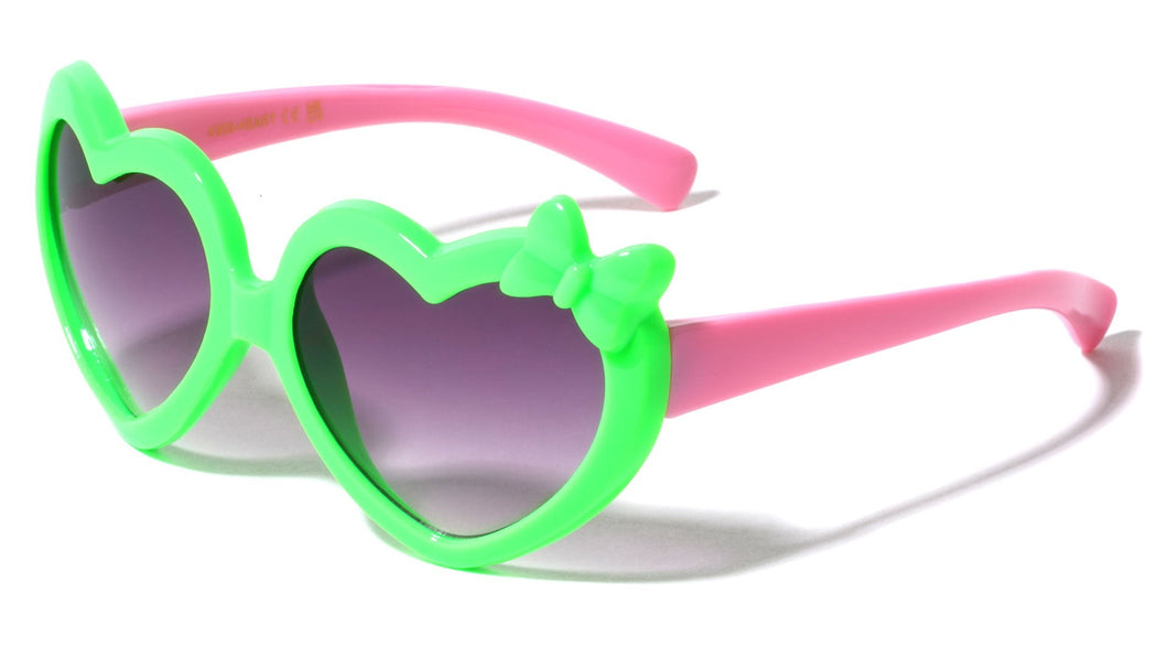 Kids Heart Shaped Sunglasses k909-heart