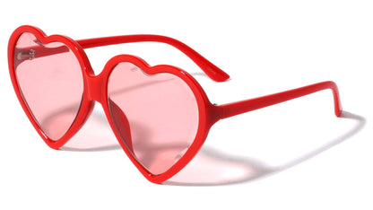 Heart Diamond Cut Lens Sunglasses p6457-heart