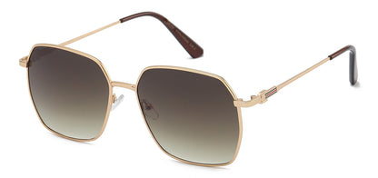 Giselle Metallic Square Sunglasses gsl28245