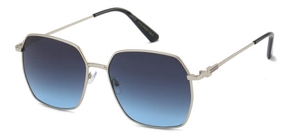 Giselle Metallic Square Sunglasses gsl28245