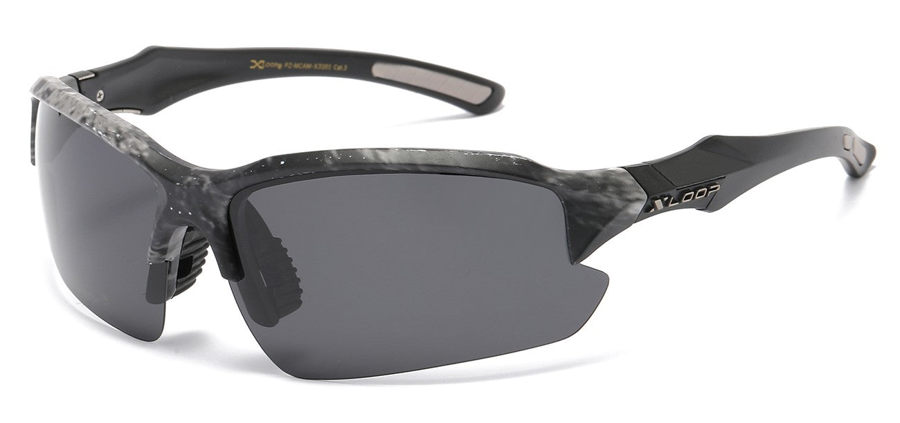 Polarized Semi-Rimless Camo pz-mcam-x3201