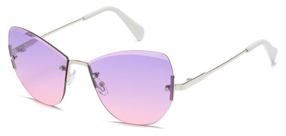 Rhinestone Rimless Frame Shades rs2056