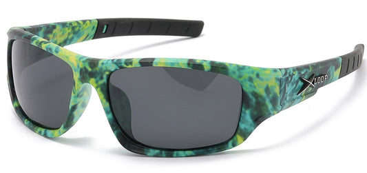 Polarized Aqua-Camouflage Print pz-mcam-x3203