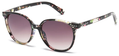 Rhinestone Round Frame Sunglasses rs2054