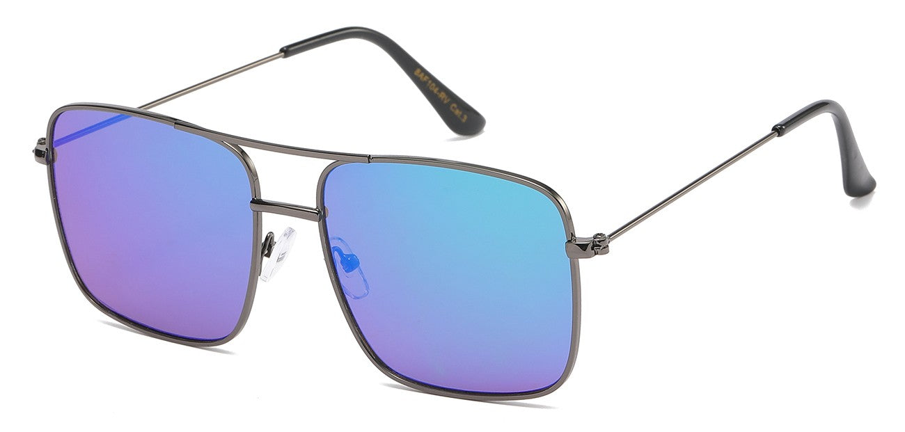 Square Aviator Sunglasses Revo af104-rv