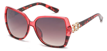 Rhinestone Polymer Frame Sunglasses rs2059