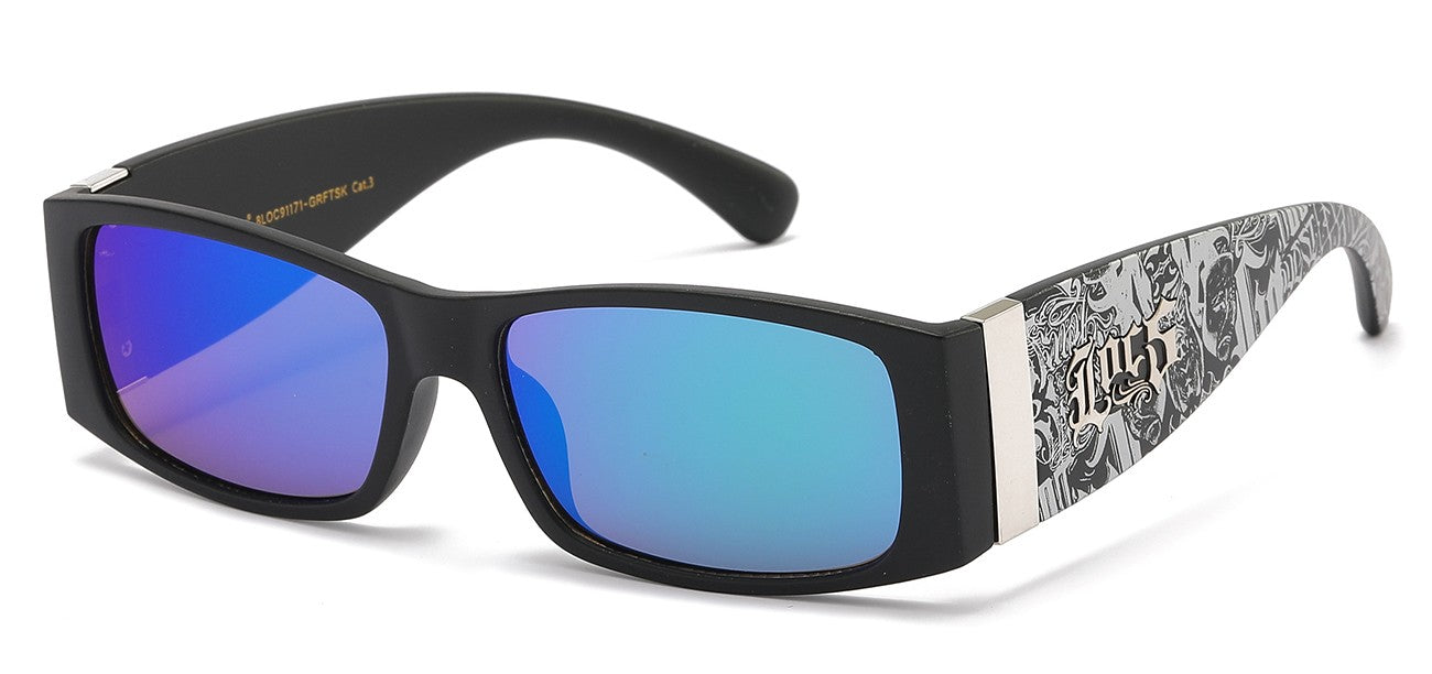 Locs Graffiti Print Shades loc91171-grftsk