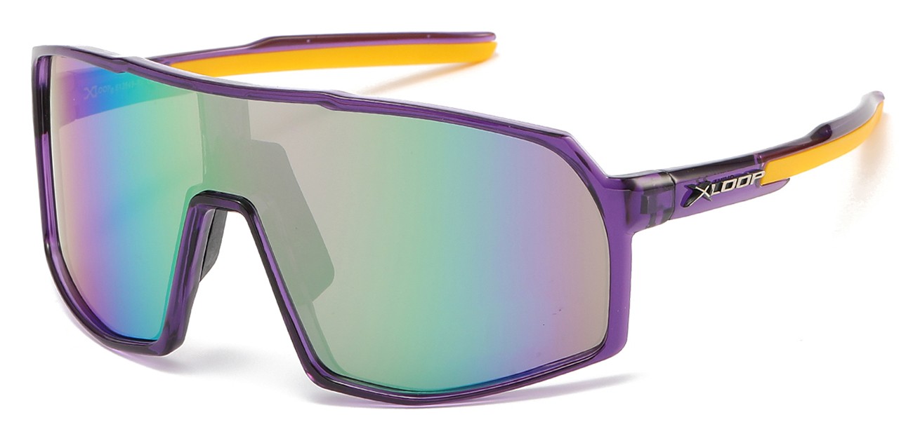 Xloop Sports Wrap Shield Sunglasses x3649-rv