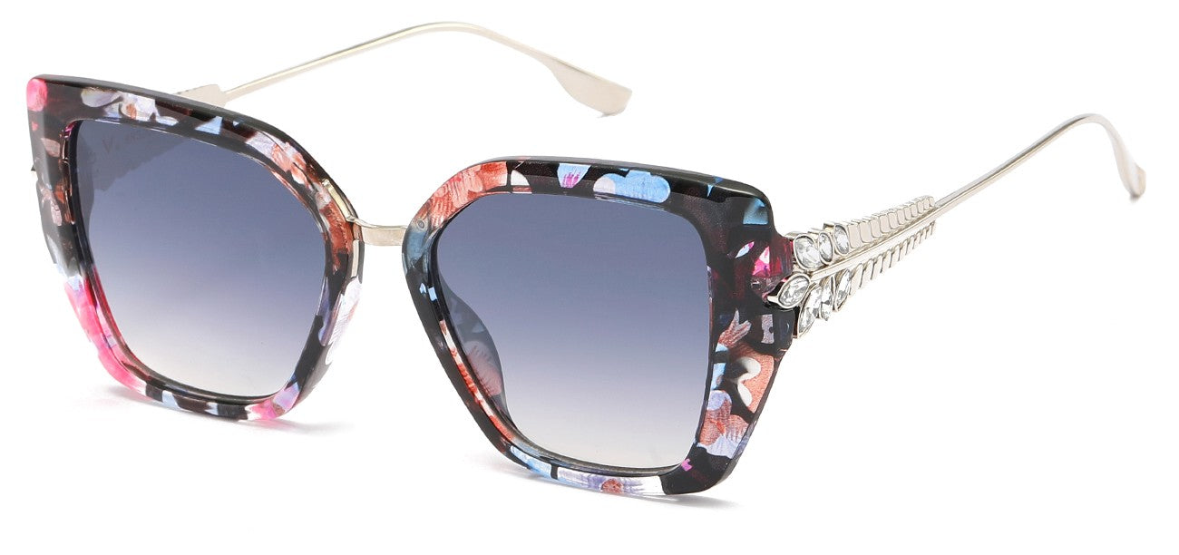 Rhinestone Butterfly Frame Sunglasses rs2060