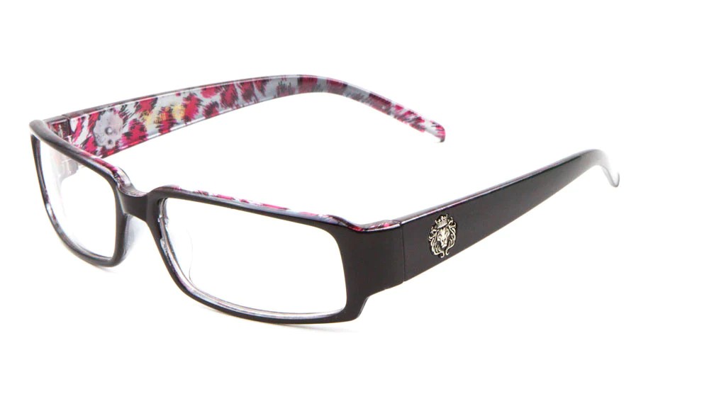 Lion Head Rectangle Clear Lens  clr-5209