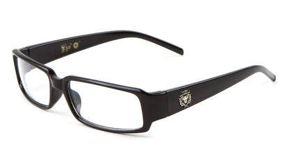 Lion Head Rectangle Clear Lens  clr-5209