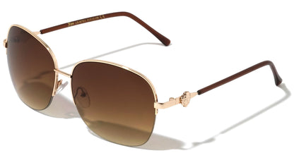 Lion Semi-Rimless Metallic Shades lh-m7811