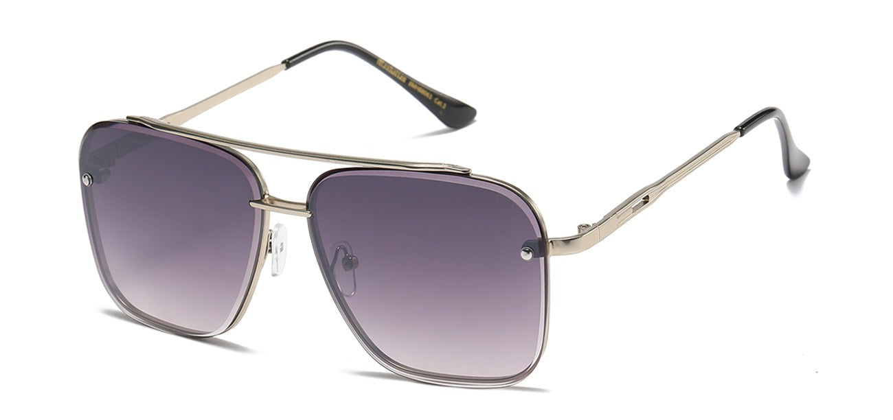 Manhattan Metallic Square Aviator mh88063