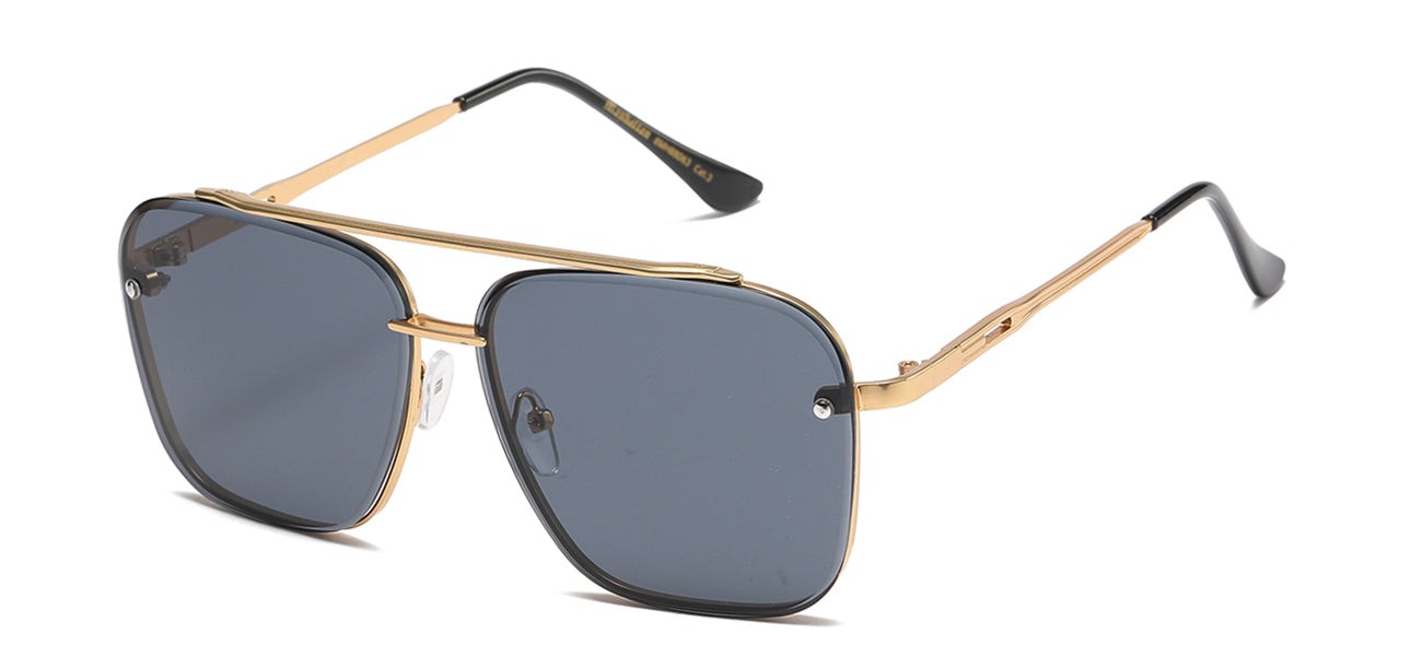 Manhattan Metallic Square Aviator mh88063