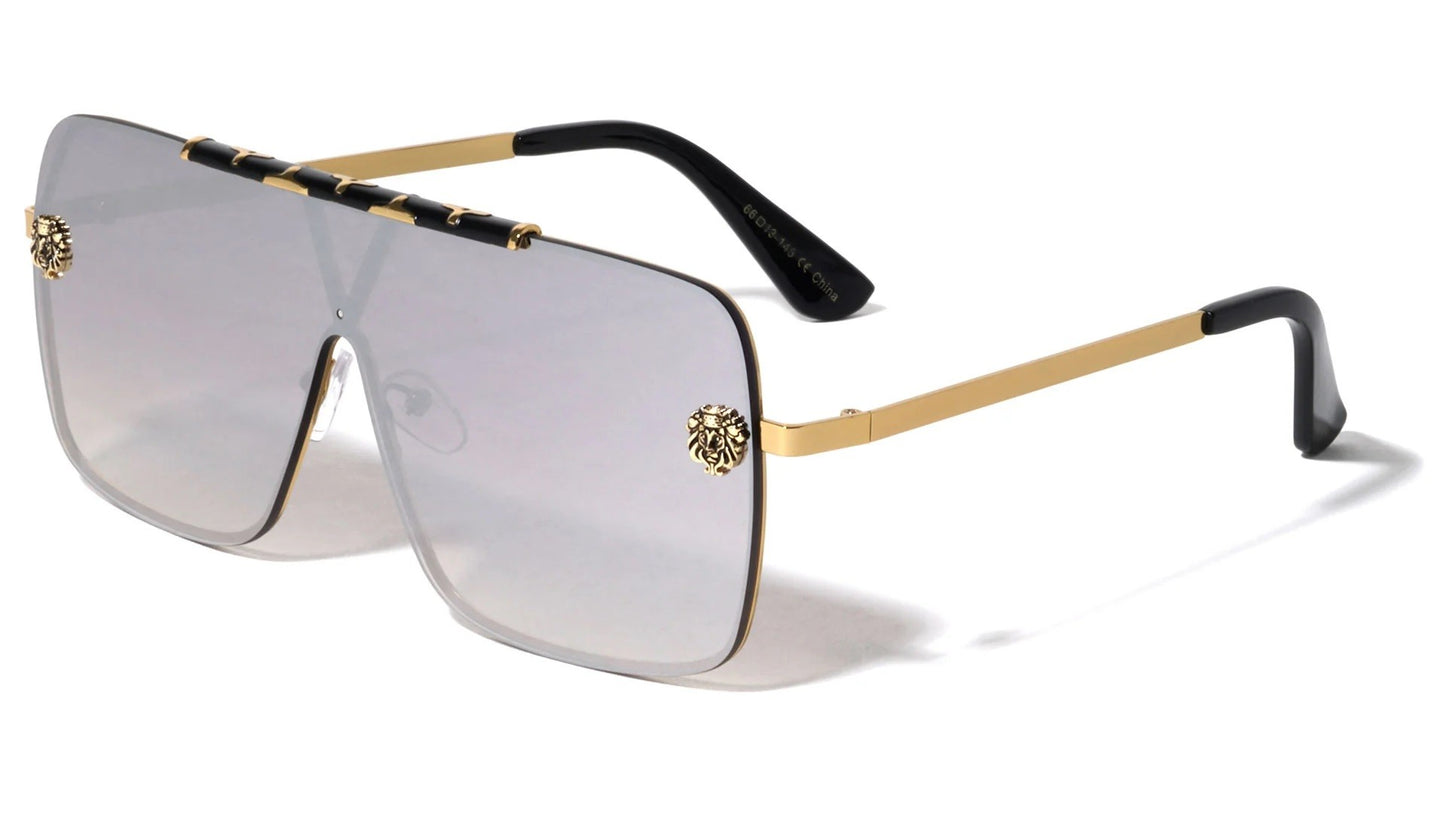 Lion Rimless Fashion Sunglasses lh-m7826