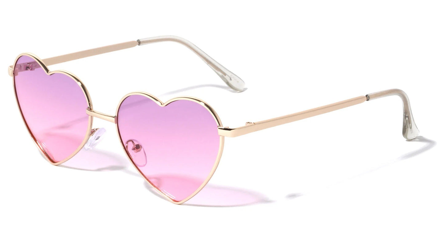 Thin Small Heart Frame Shades m10845-heart